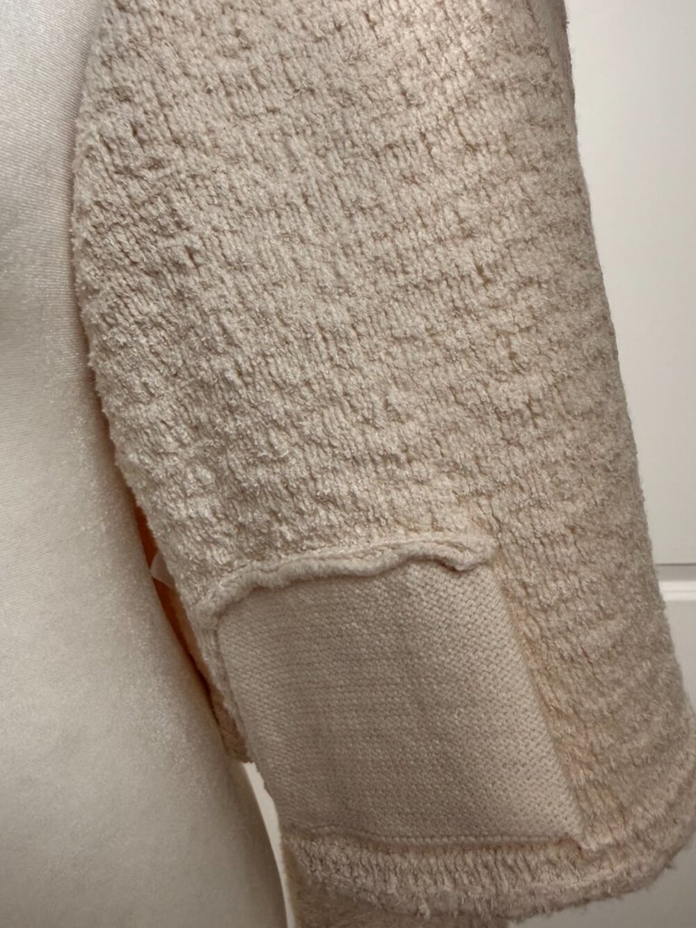 NWOT UNIQLO Knitted Short Jacket in Cream, Size S - Picture 11 of 11